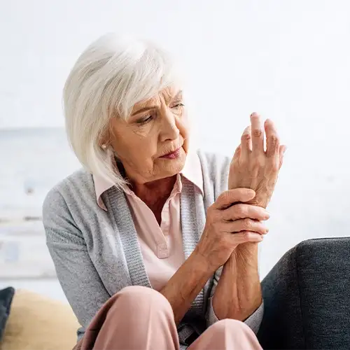 Woman With Arthritis Pain